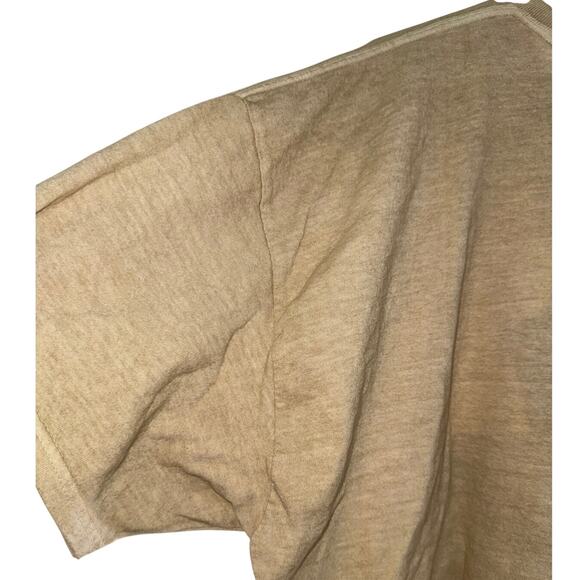 PICASSO Figure Art Print Graphic Tee in Tan Acid Wash Size XL New w/o Tag SOO - Picture 8 of 9